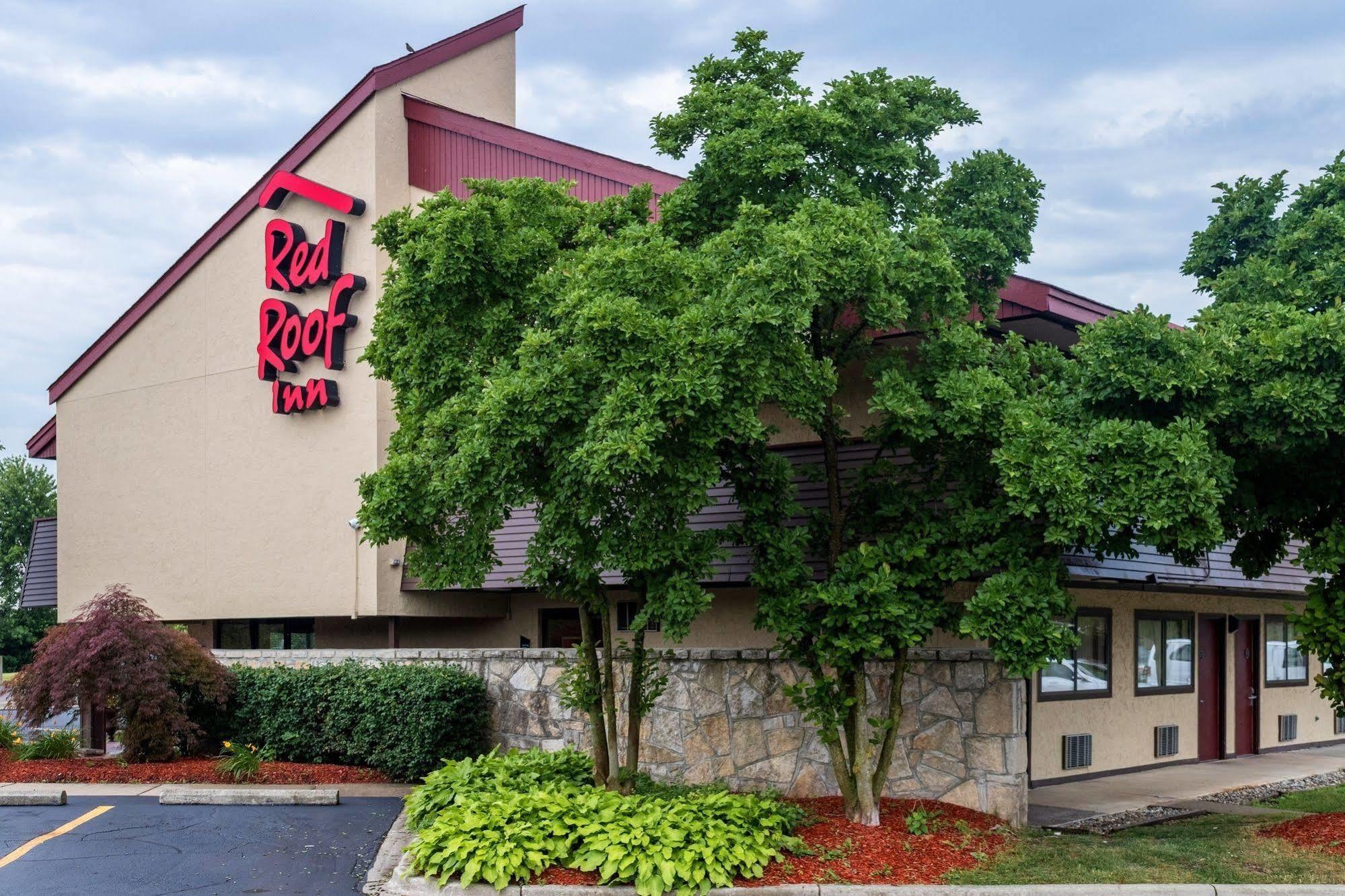 Red Roof Inn Detroit Metro Airport - Белльвилль Экстерьер фото