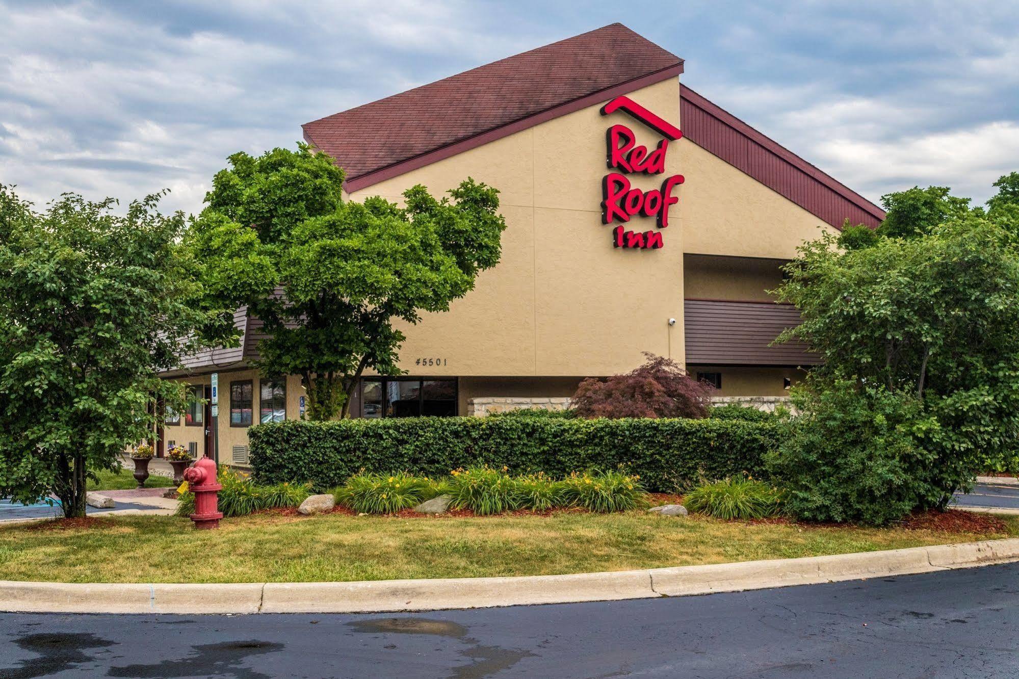 Red Roof Inn Detroit Metro Airport - Белльвилль Экстерьер фото